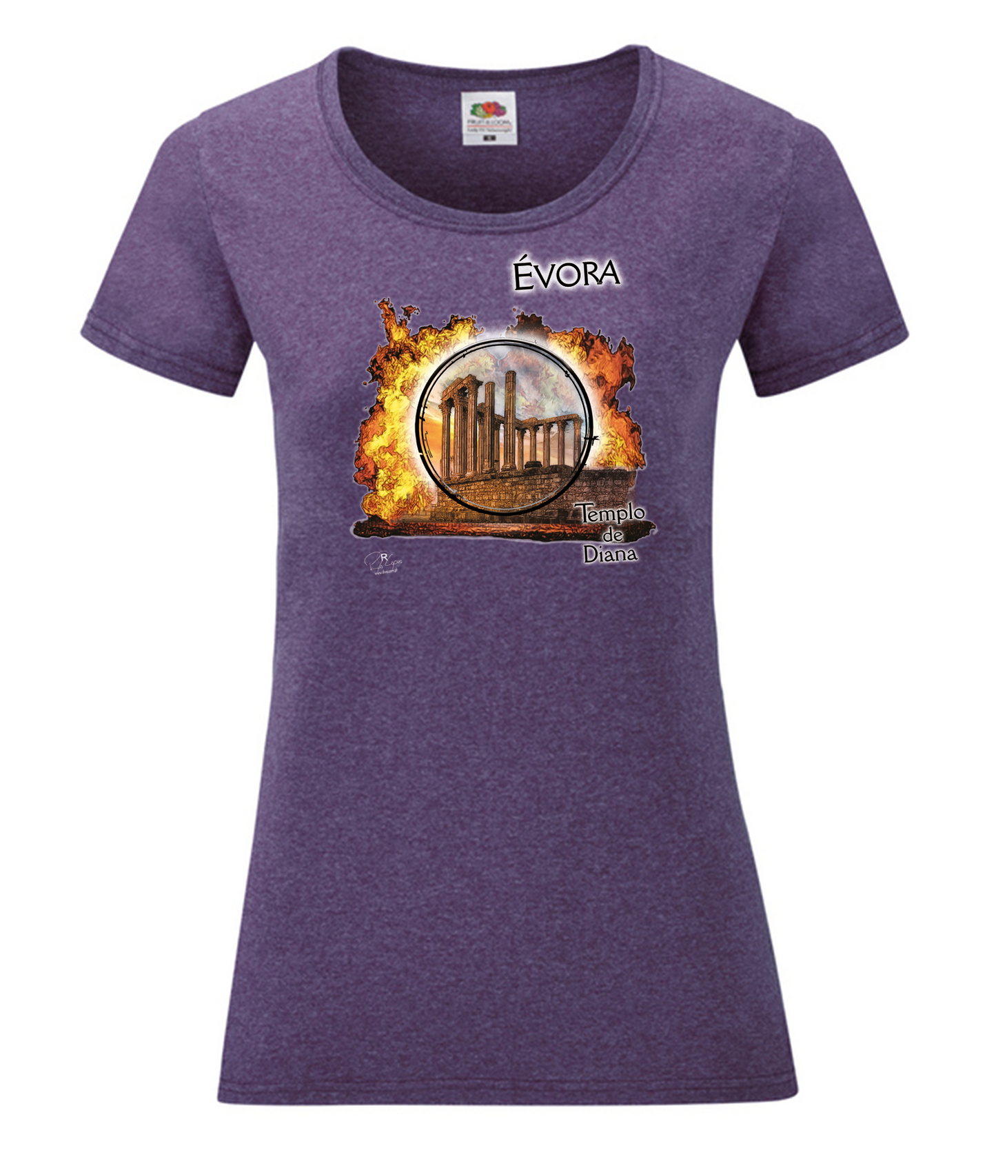 T-shirt Senhora Templo de Diana