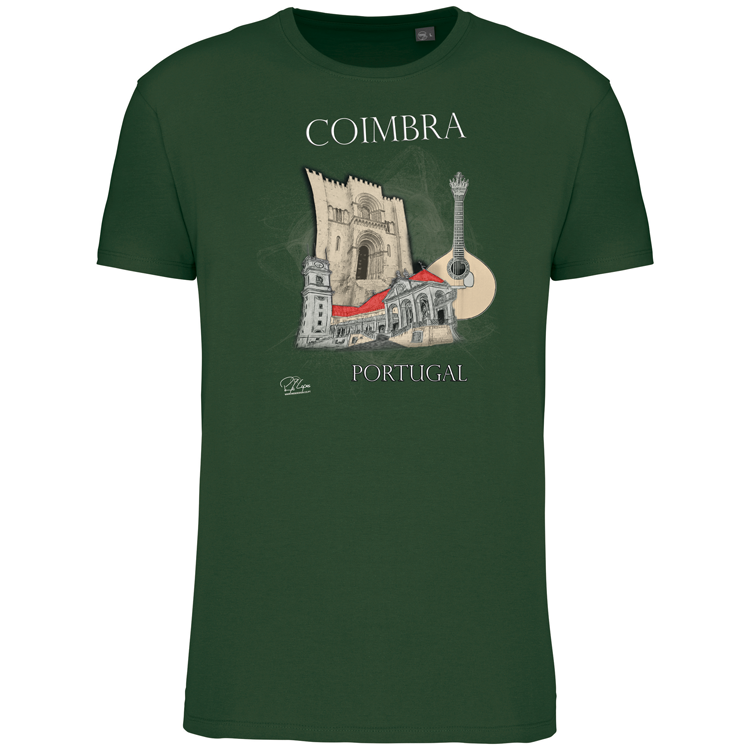 T-Shirt Algodão Biológico Sé de Coimbra