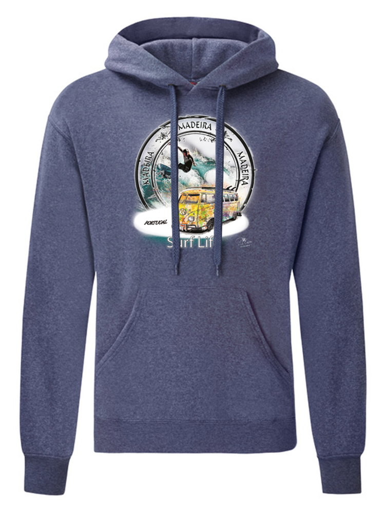 Sweatshirt Surf Life Ilha da Madeira