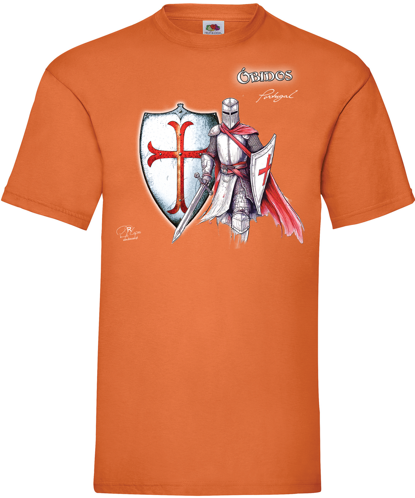 T-shirt Templário Óbidos