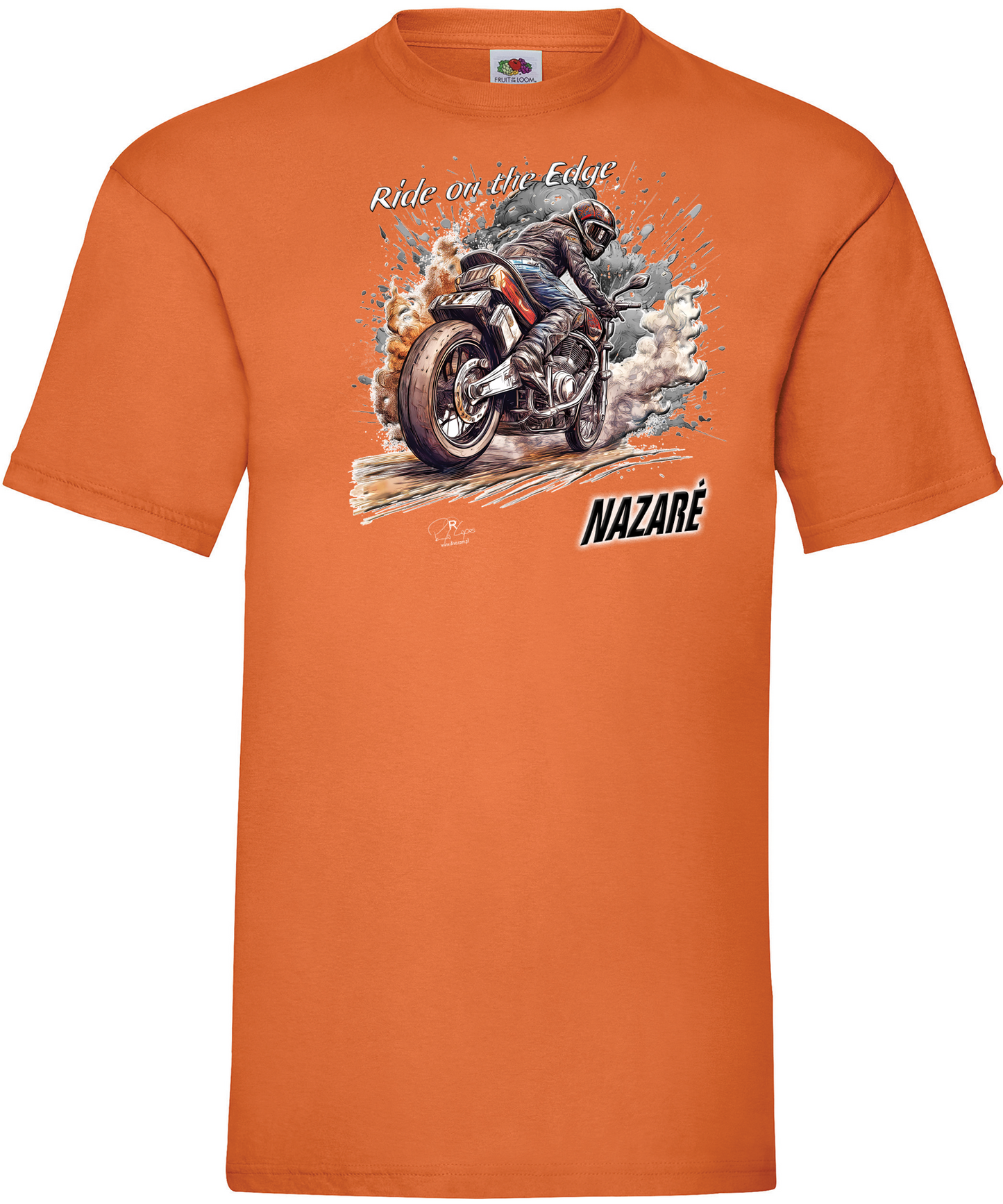 T-shirt Ride on the Edge Nazaré