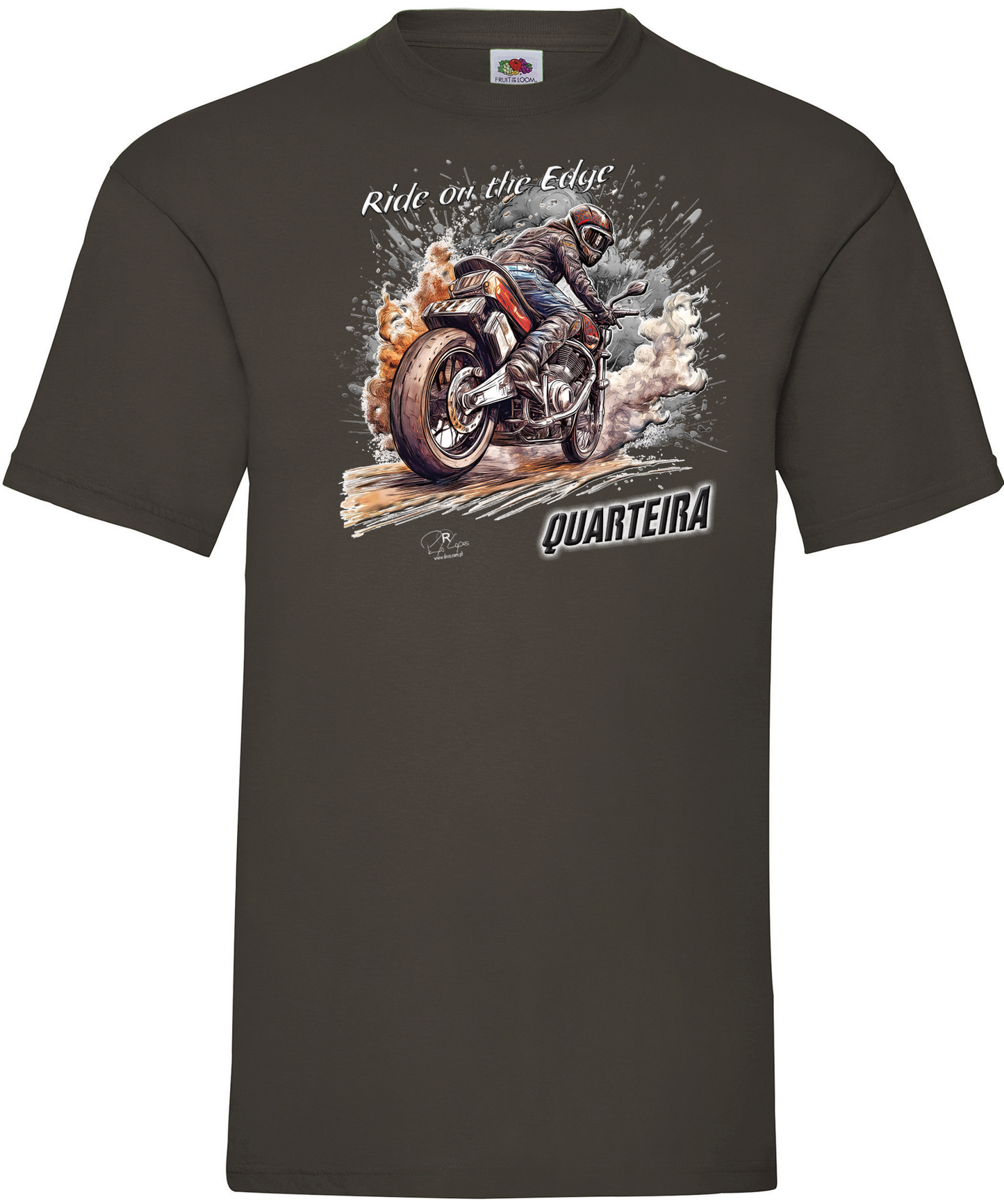 T-shirt Ride on the Edge Quarteira