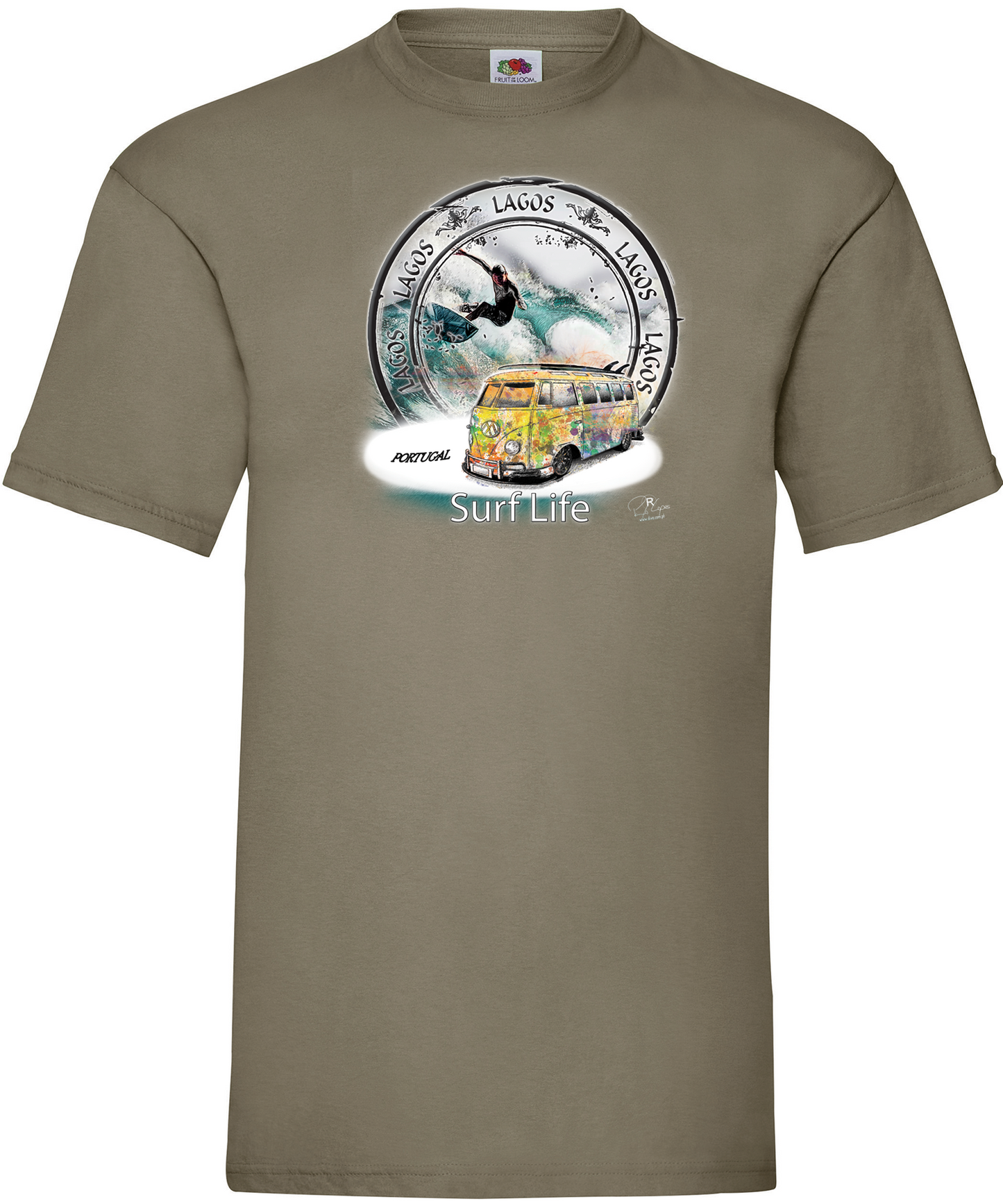 T-shirt Surf Life Lagos