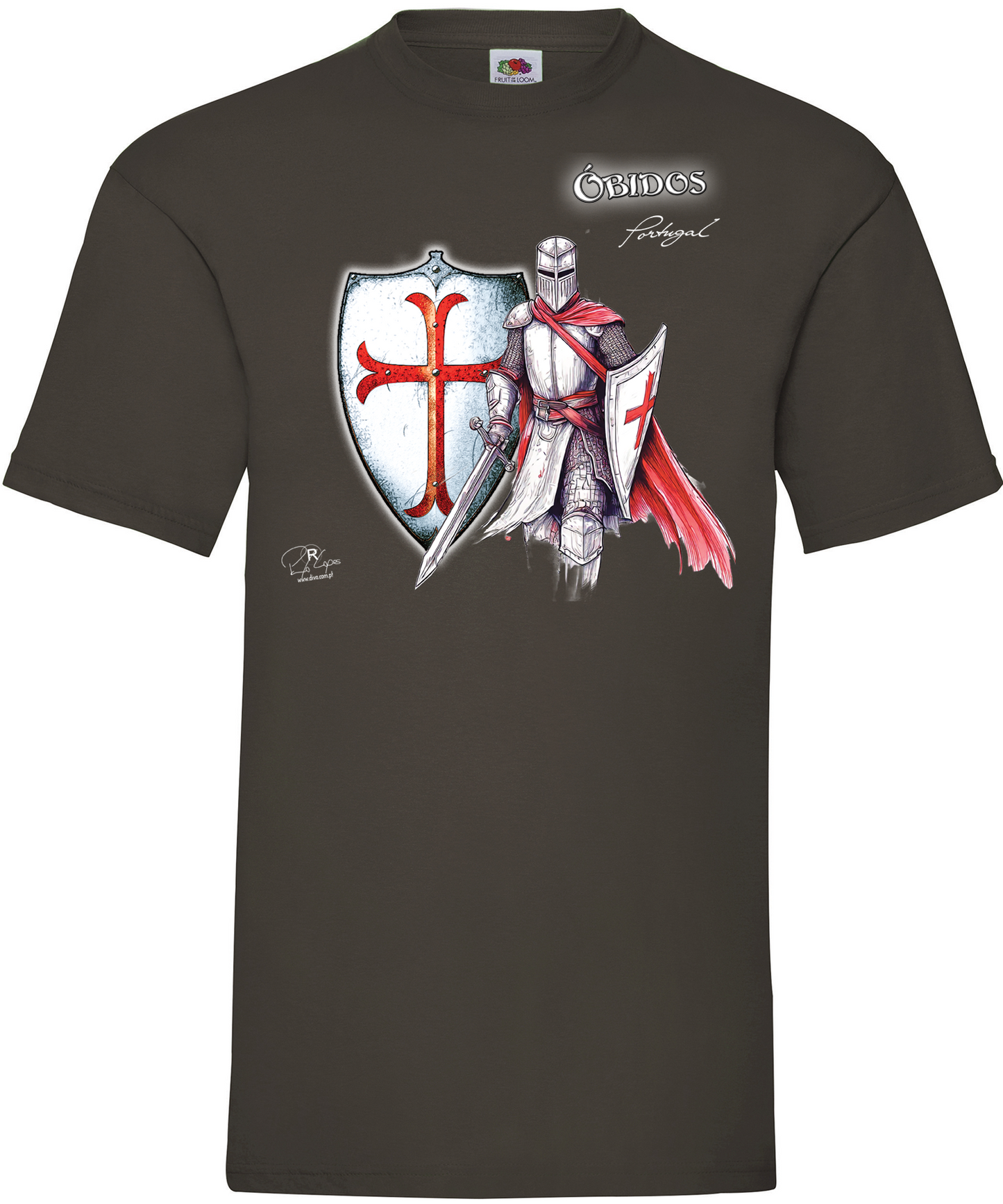 T-shirt Templário Óbidos