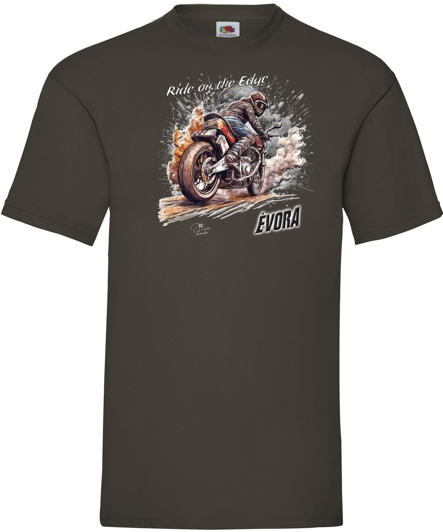 T-shirt Ride on the Edge Évora