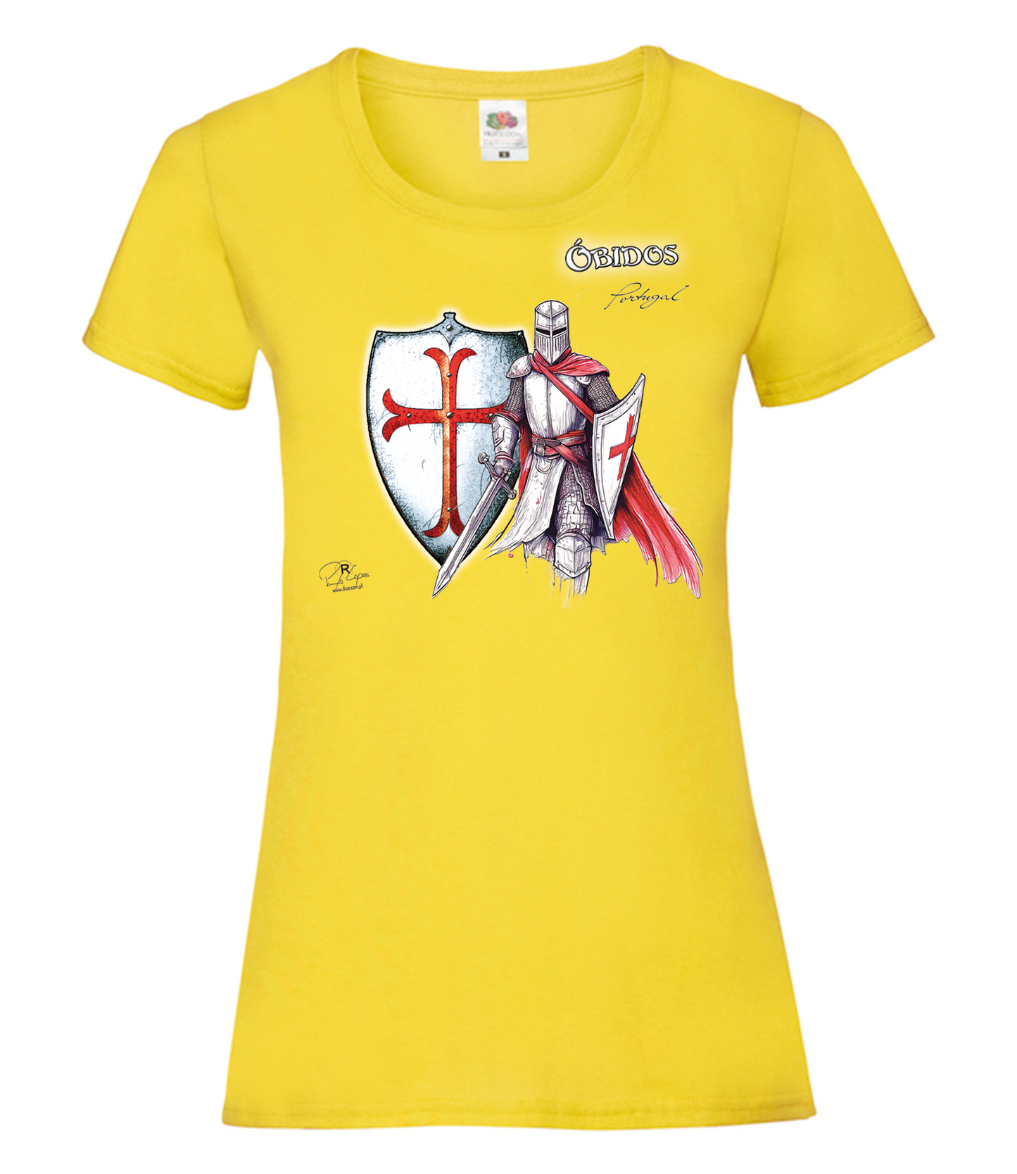 T-shirt Senhora Templário Óbidos