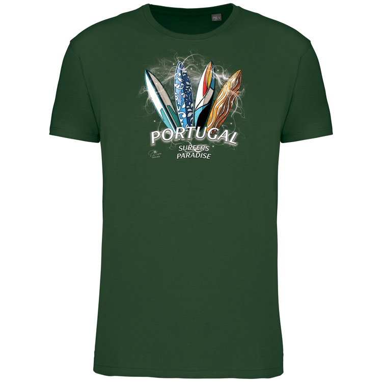 T-Shirt Algodão Biológico Surfers Paradise