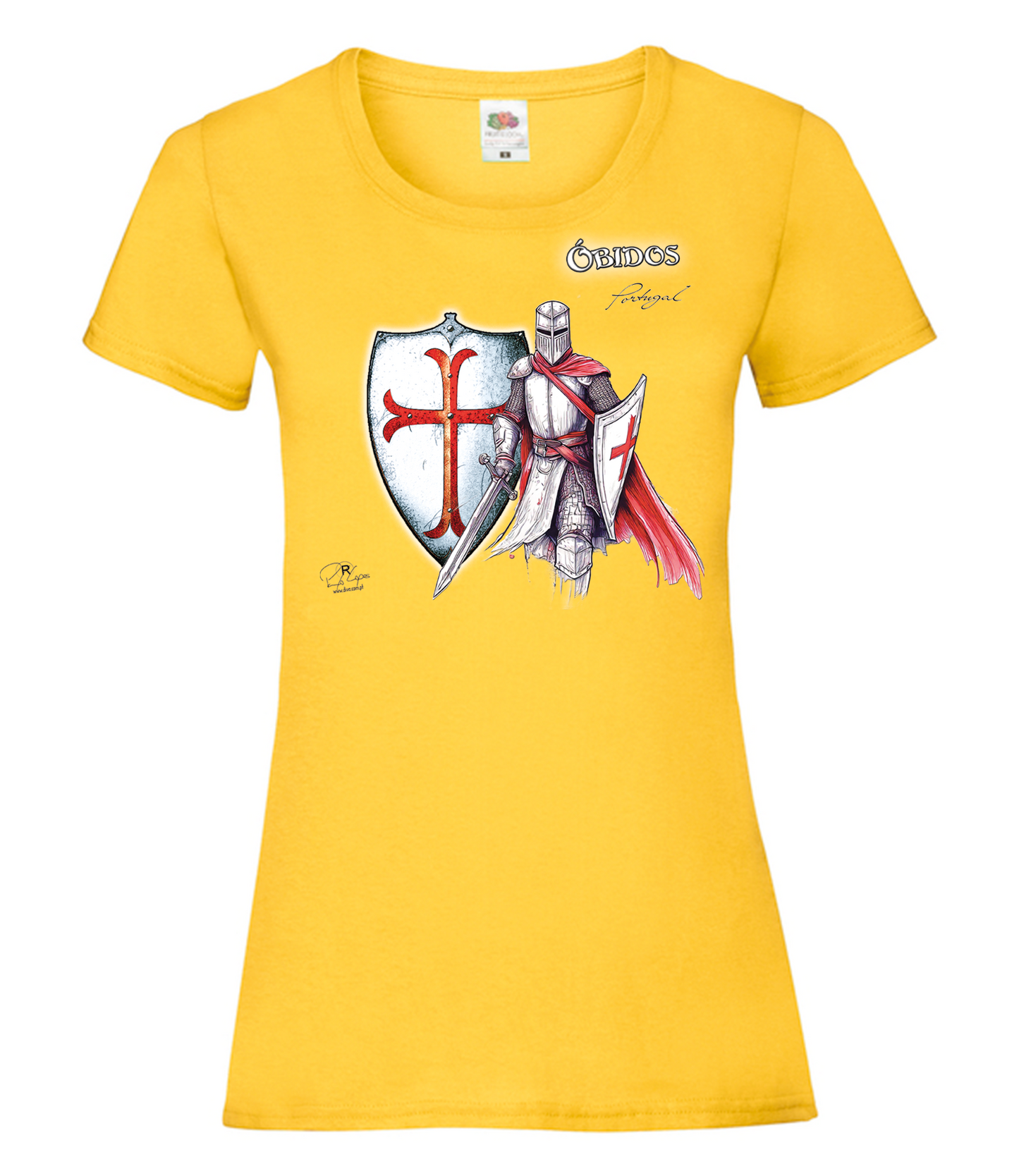 T-shirt Senhora Templário Óbidos