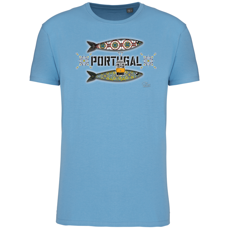 T-Shirt Algodão Biológico Duas Sardinhas Coimbra