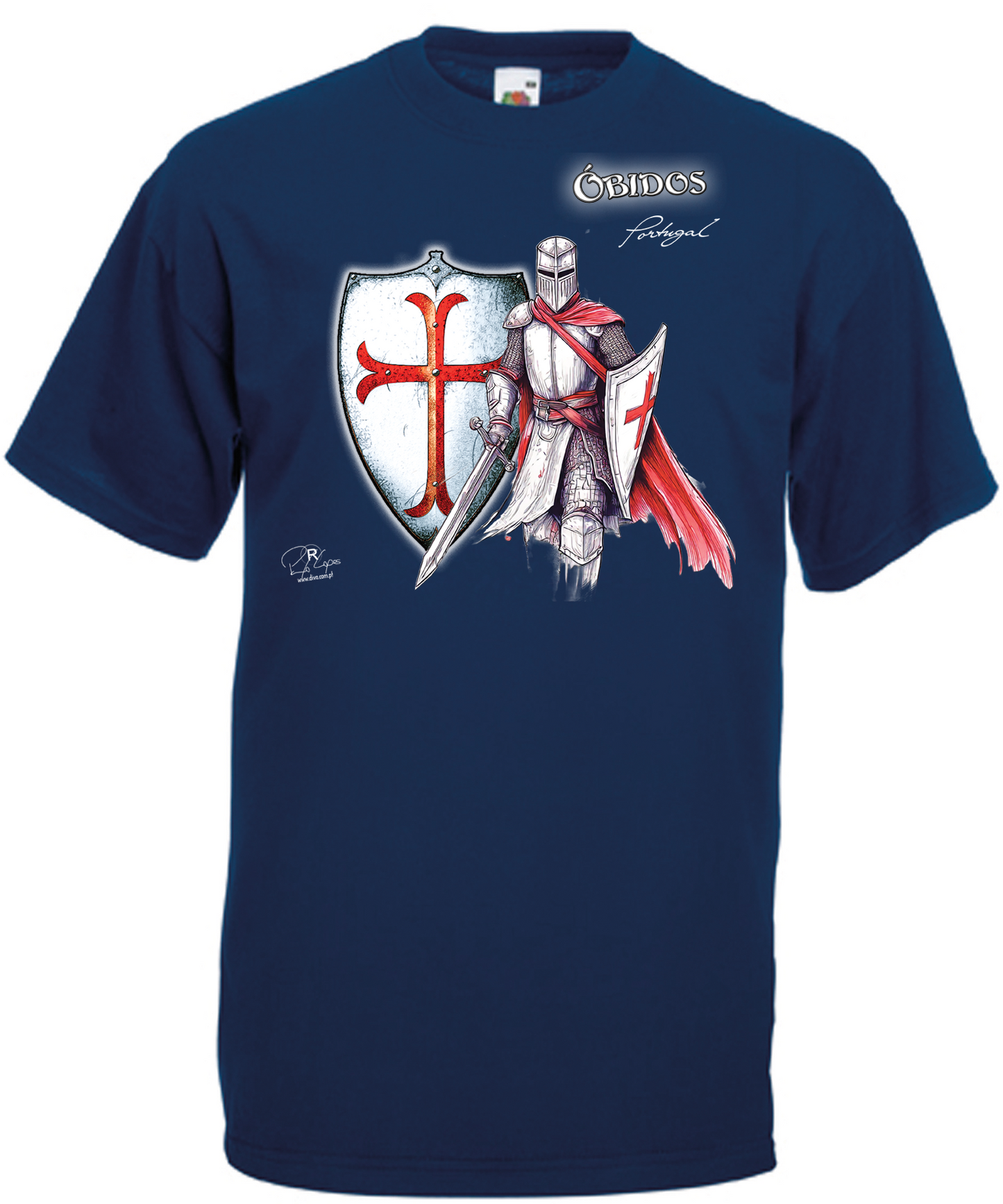 T-shirt Templário Óbidos