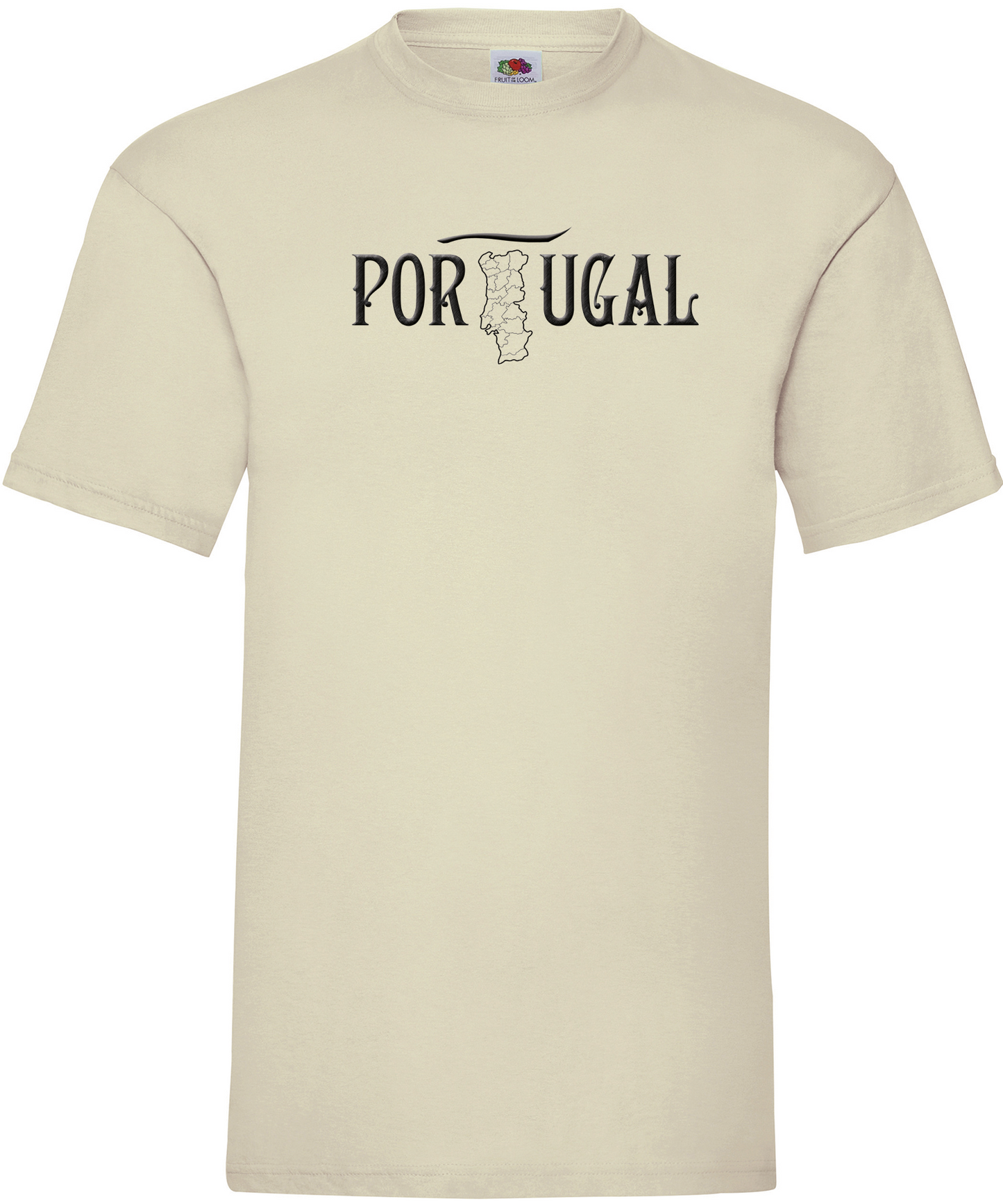 T-shirt Mapa de Portugal