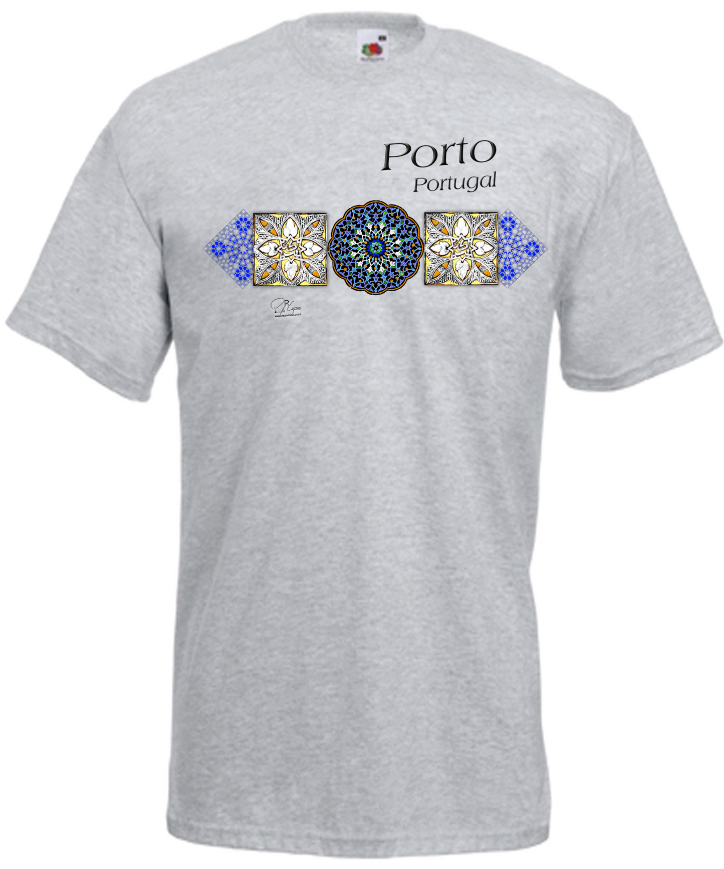 T-shirt Azulejo Árabe Porto