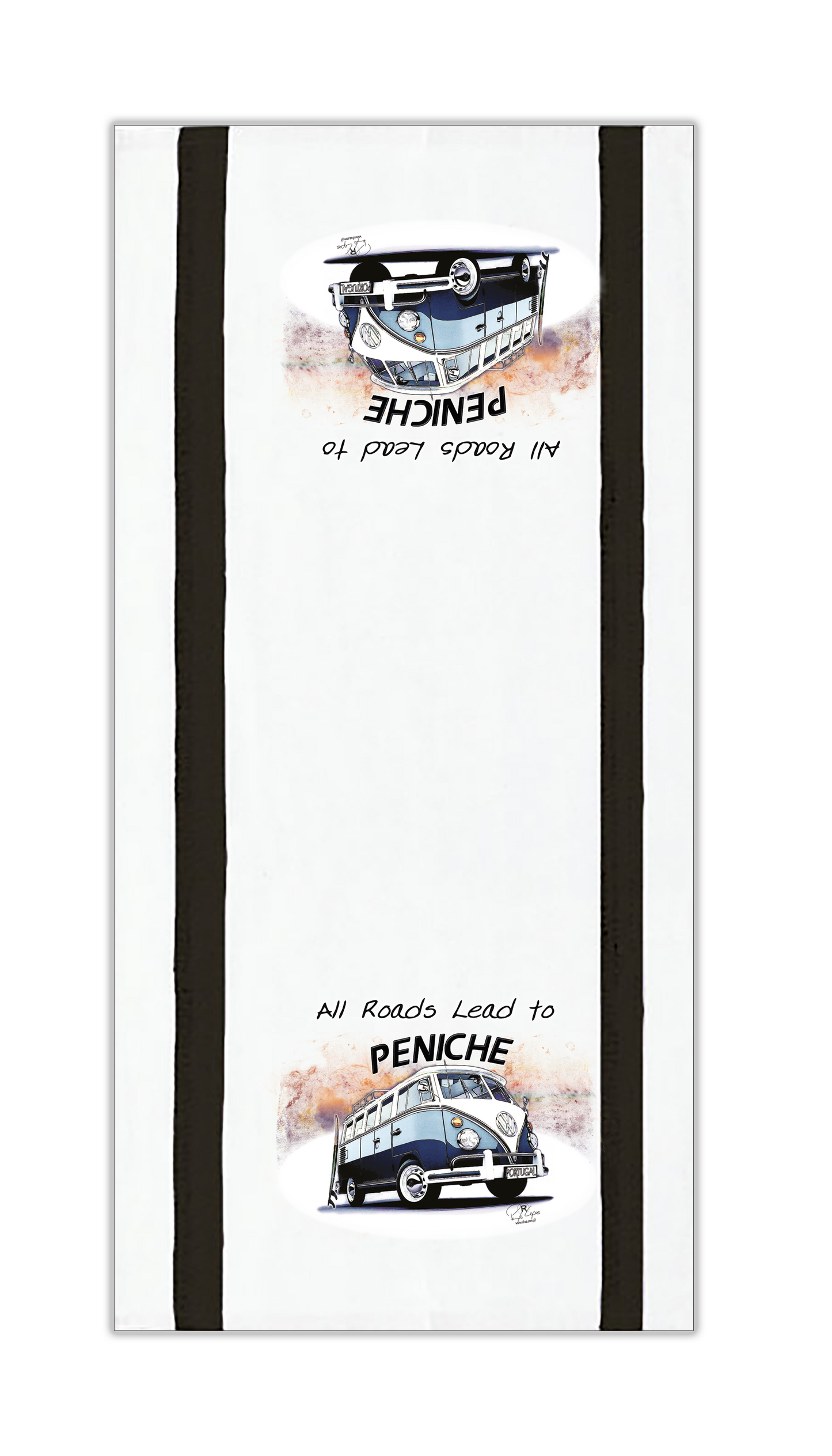 Panos de Cozinha All Roads Lead to Peniche