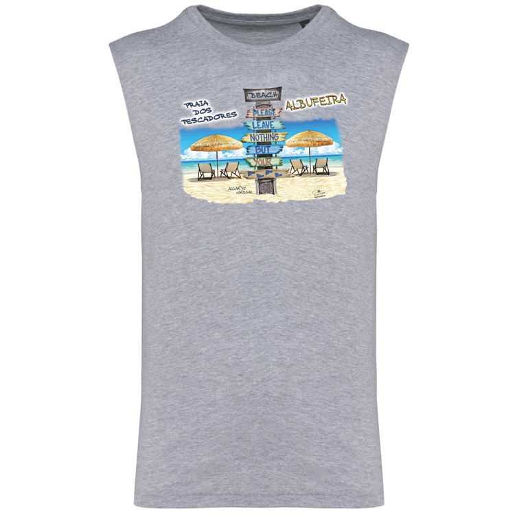 T-shirt Alças Pegadas Albufeira