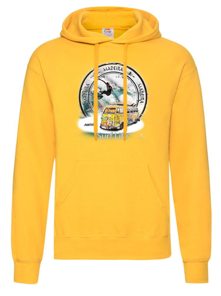 Sweatshirt Surf Life Ilha da Madeira