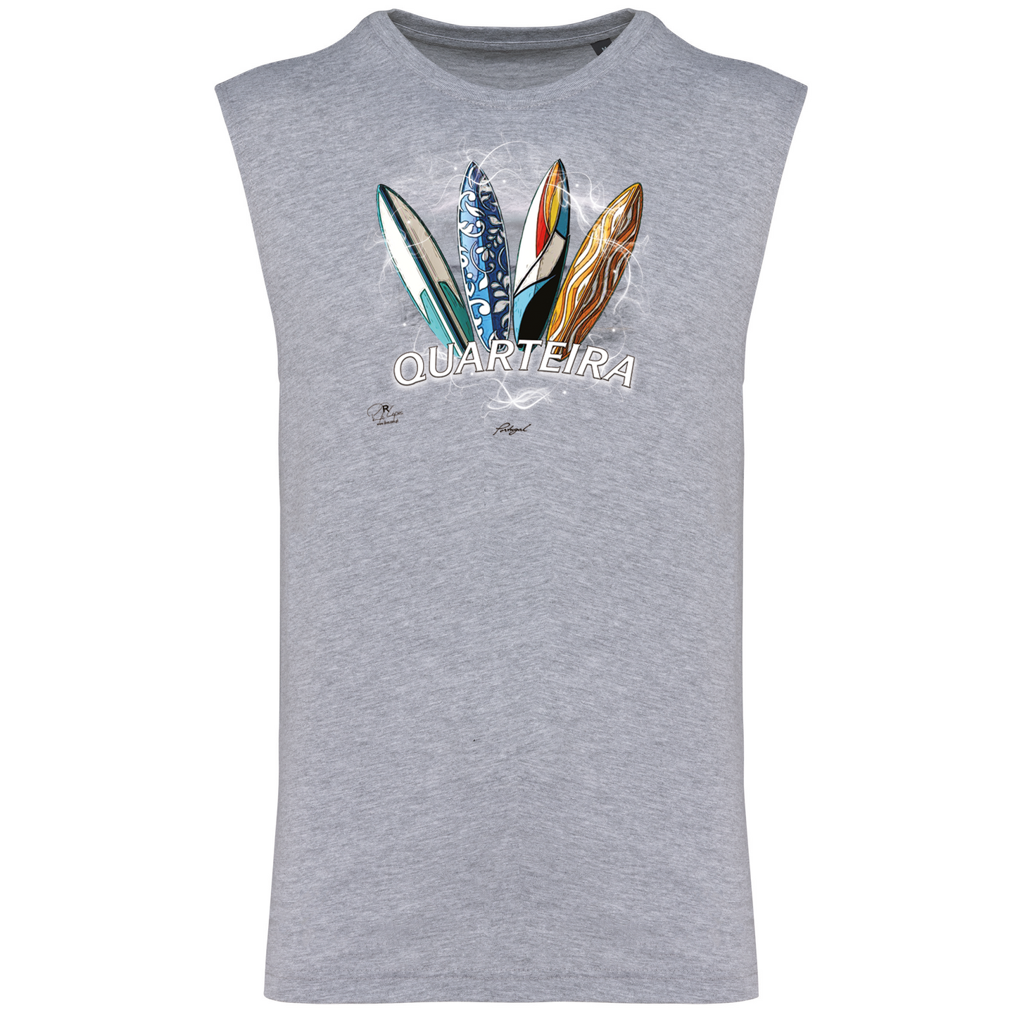 T-shirt Alças Surfboards Quarteira