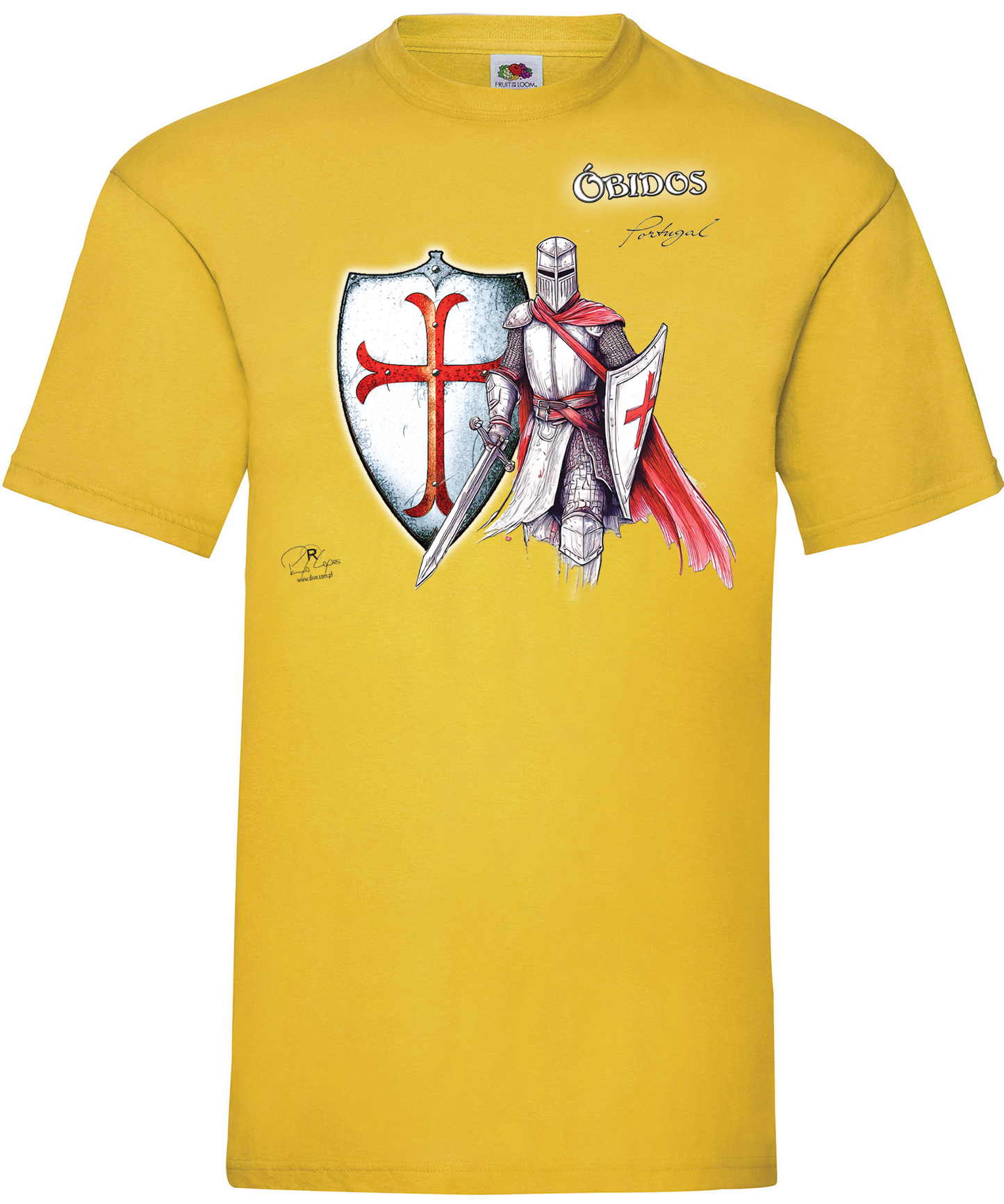 T-shirt Templário Óbidos
