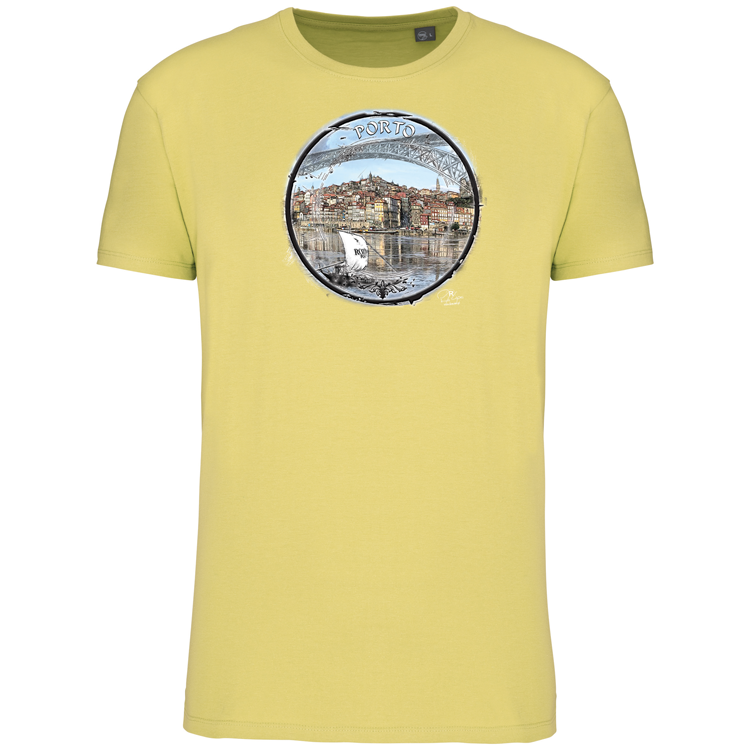T-Shirt Algodão Biológico Selo Ribeira