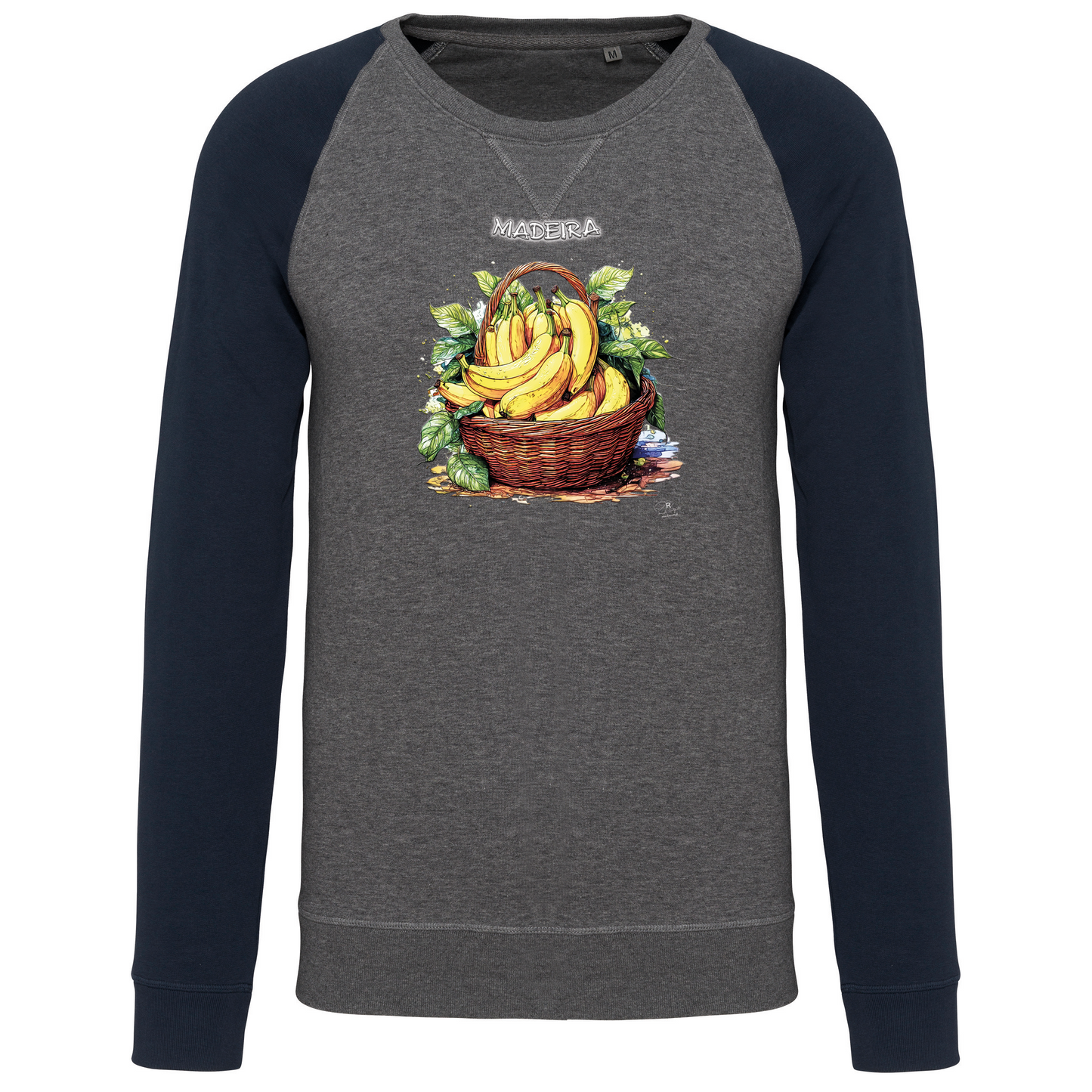 Sweatshirt Bicolor sem capuz Cesto Bananas
