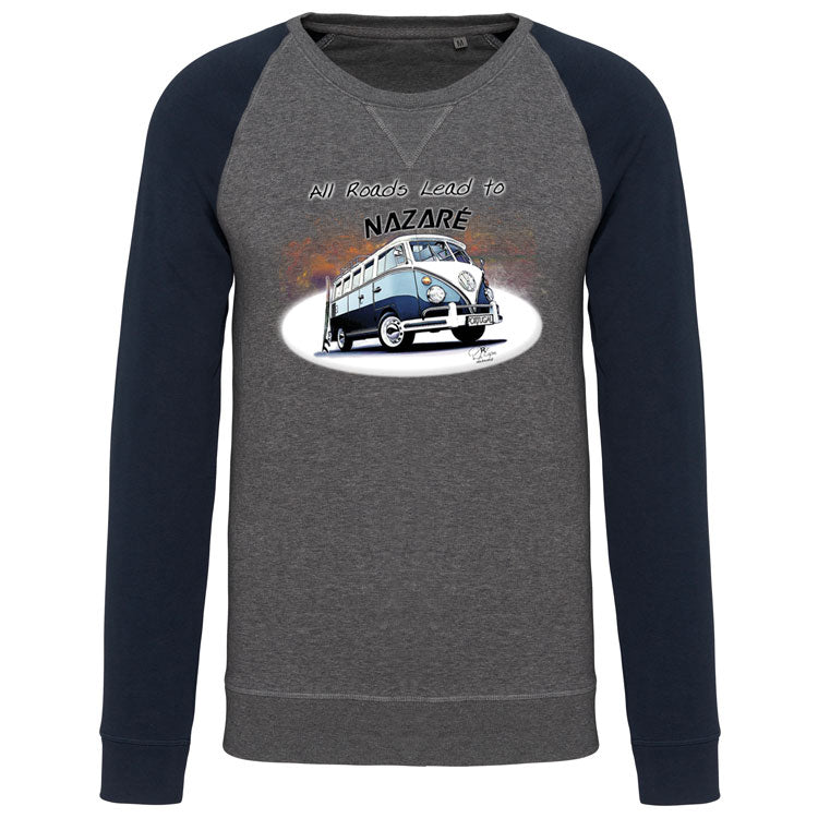 Sweatshirt sem capuz All Roads Lead to Nazaré