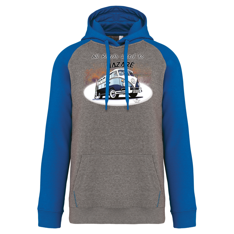 Sweatshirt com capuz All Roads Lead to Nazaré