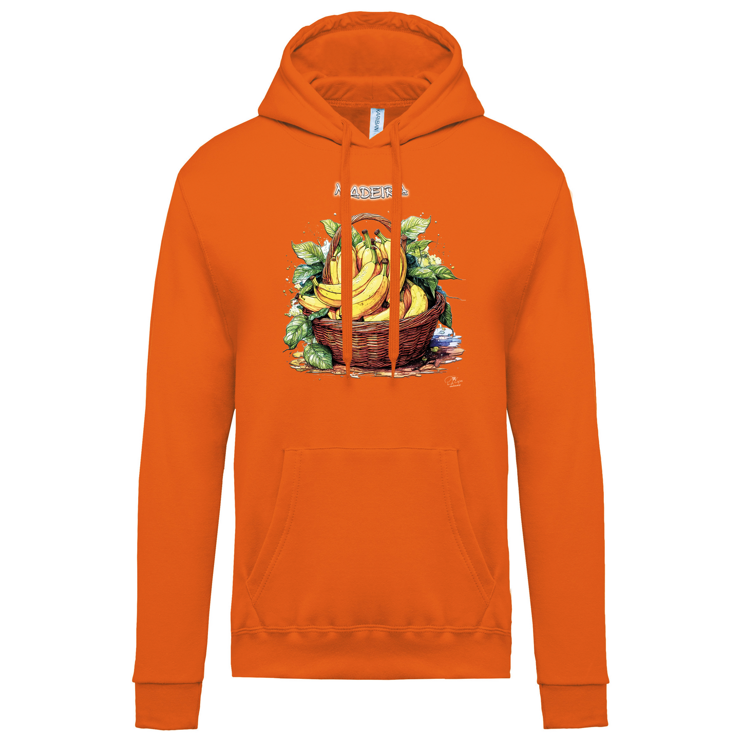Sweatshirt Kariban com Capuz Cesto Bananas