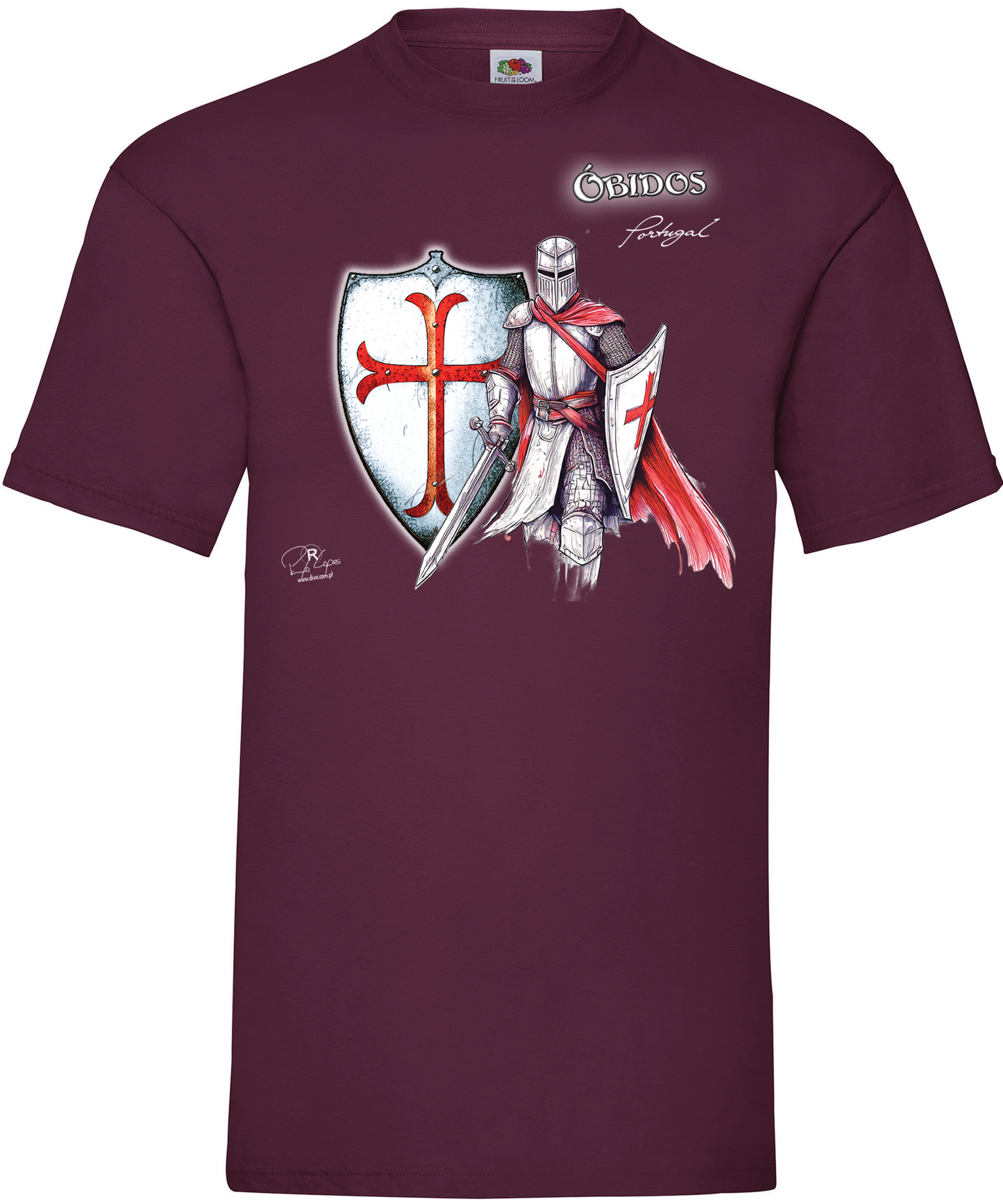 T-shirt Templário Óbidos