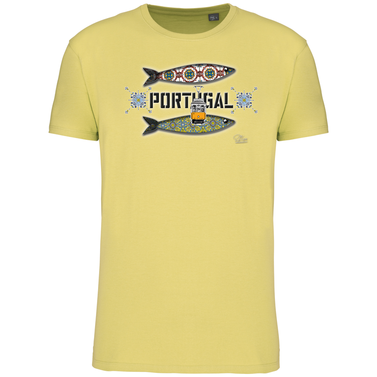 T-Shirt Algodão Biológico Duas Sardinhas Coimbra