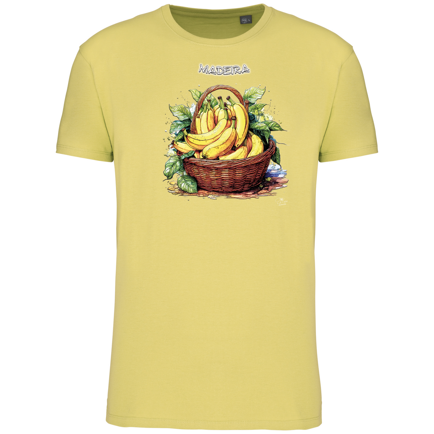 T-Shirt Algodão Biológico Cesto Bananas