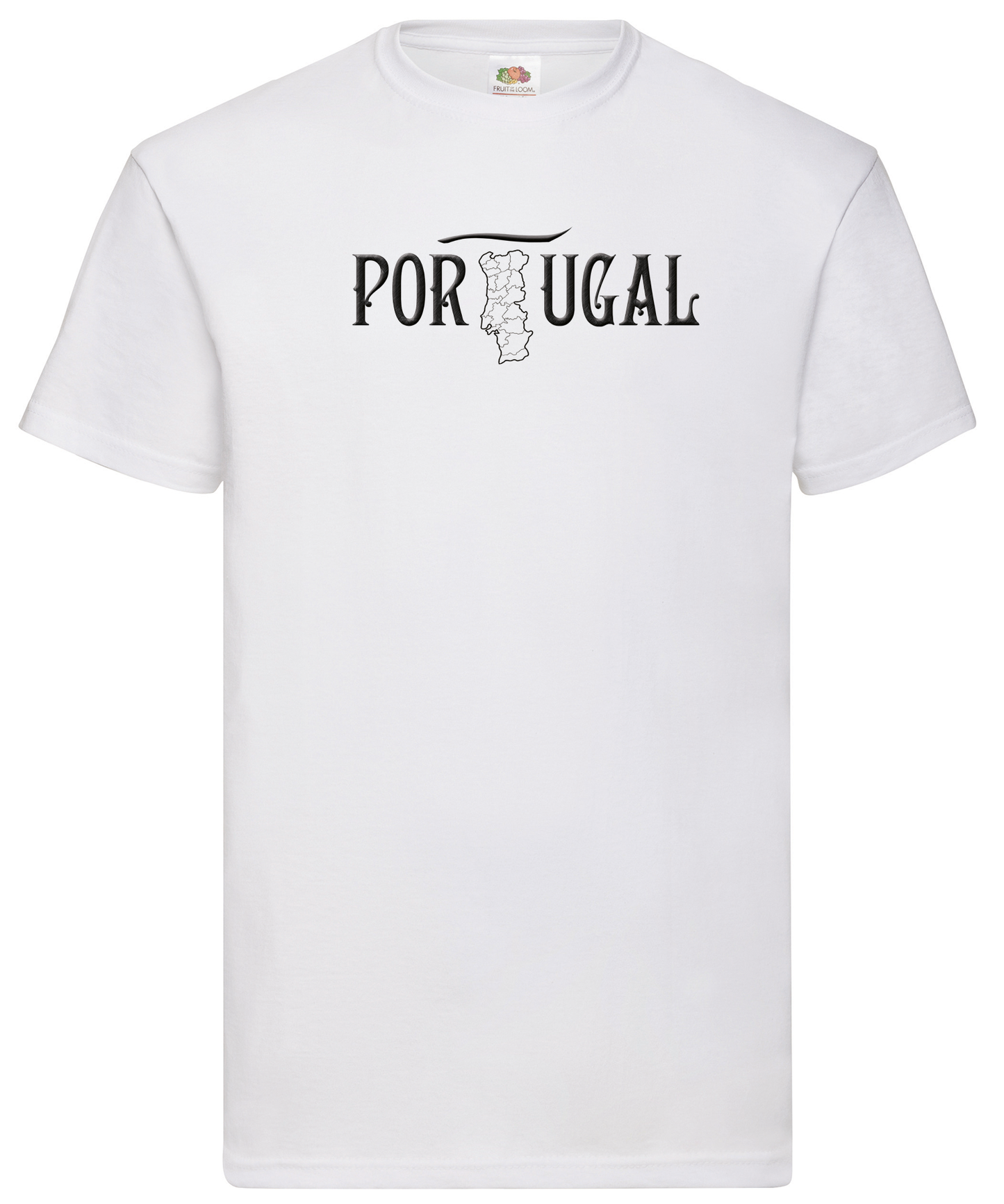T-shirt Mapa de Portugal