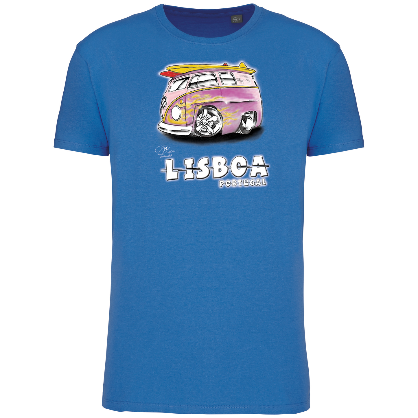 T-Shirt Algodão Biológico Gorduxinha Lisboa