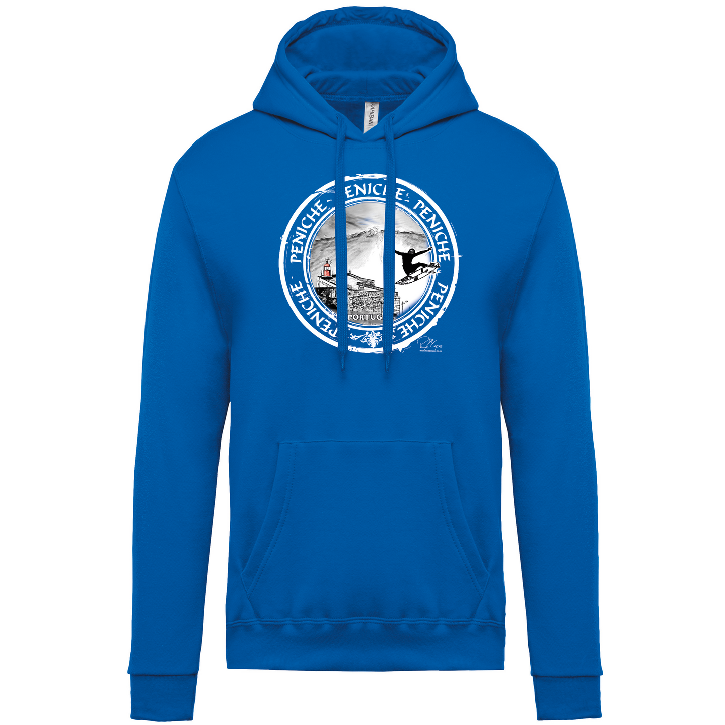 Sweatshirt Kariban com Capuz Selo Peniche