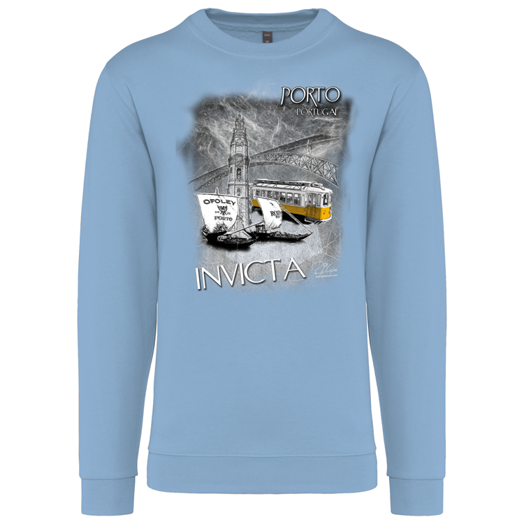 Sweatshirt Kariban sem Capuz Invicta