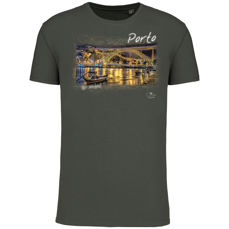 T-Shirt Algodão Biológico Porto By Night