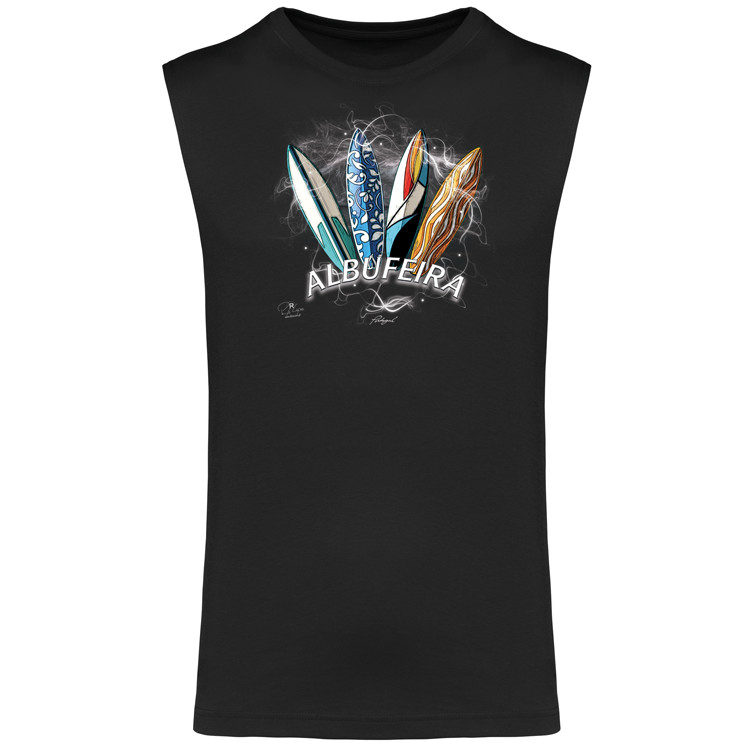 T-shirt Alças Surfboards Albufeira