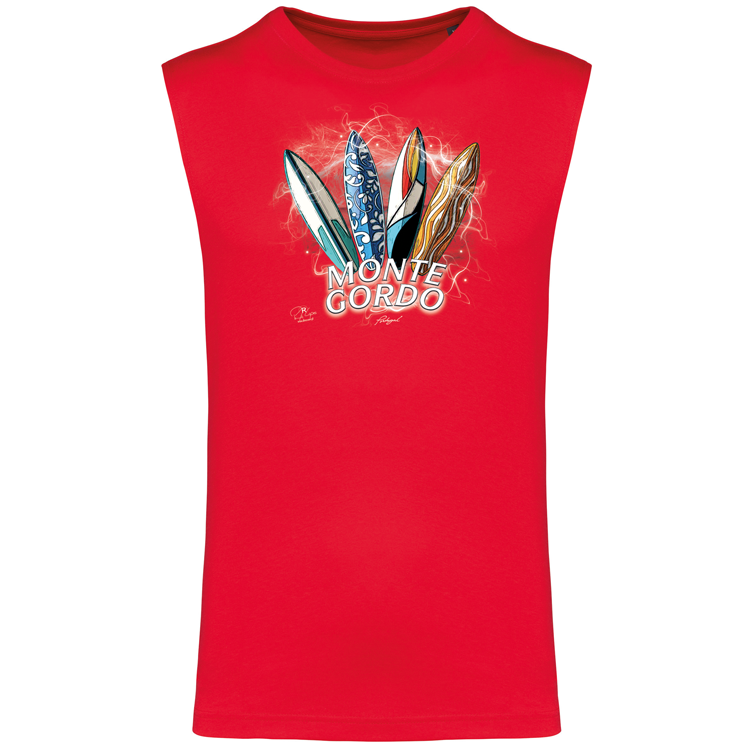 T-shirt Alças Surfboards Monte Gordo