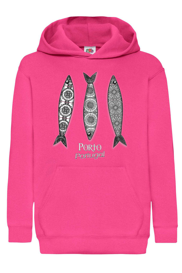 Sweatshirt Kids 3 Sardinhas Porto