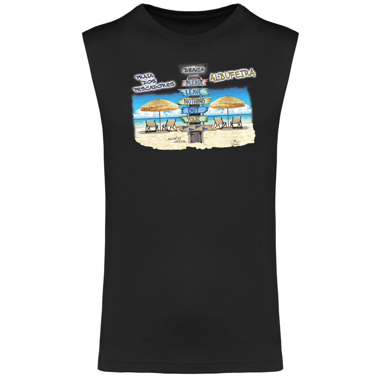 T-shirt Alças Pegadas Albufeira