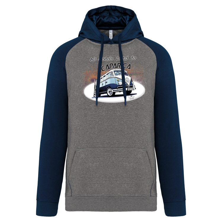 Sweatshirt com capuz All Roads Lead to Caparica