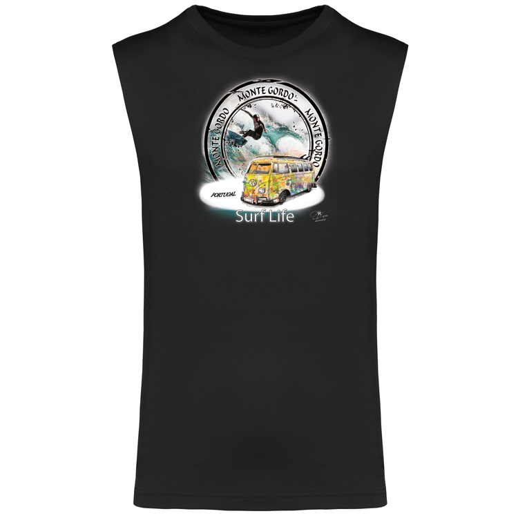 T-shirt Alças Surf Life Monte Gordo