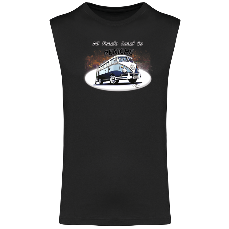 T-shirt Alças All Roads Lead to Peniche