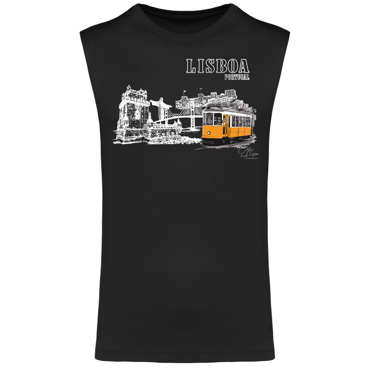T-shirt Alças Monumentos Lisboa