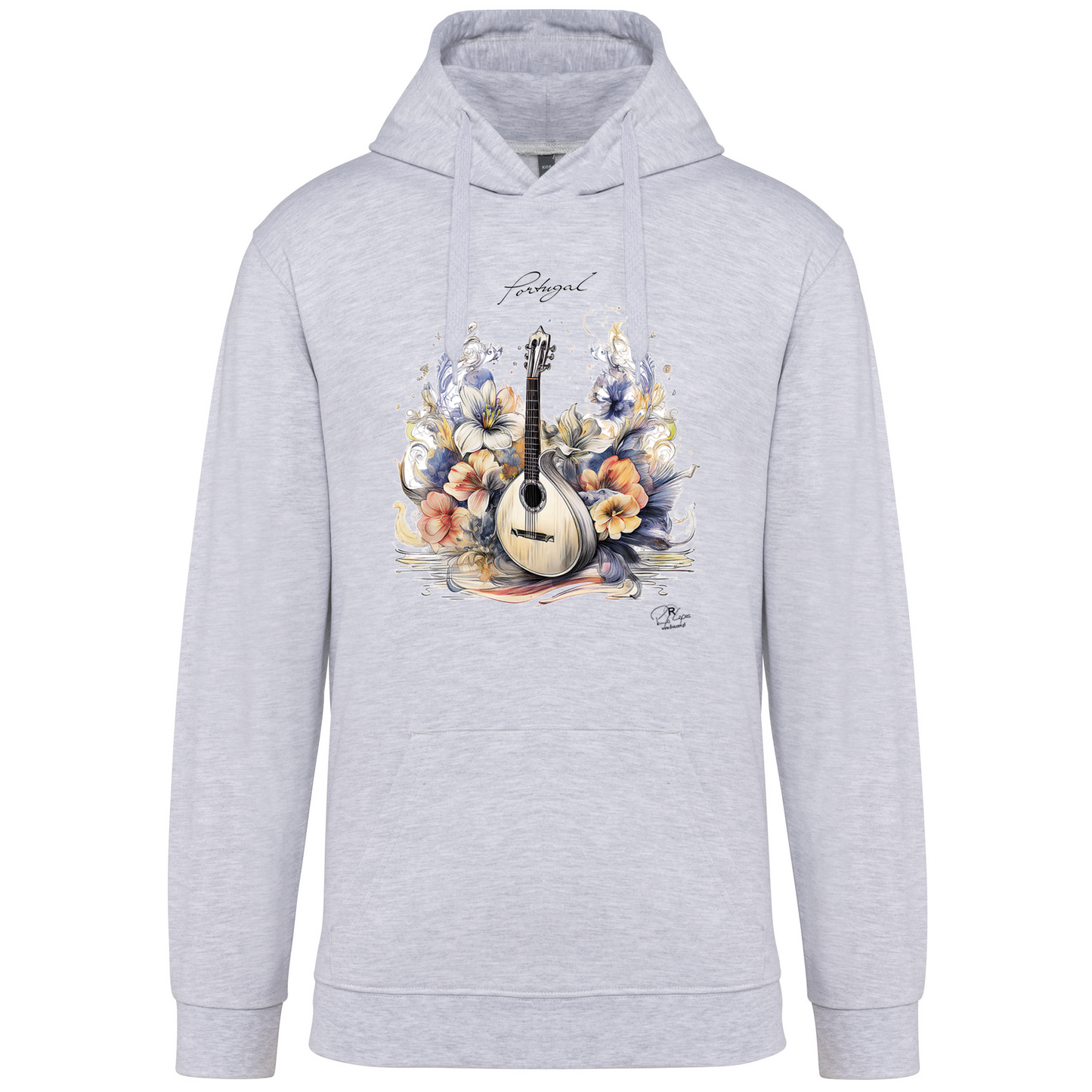 Sweatshirt Kariban com Capuz Guitarra Portuguesa