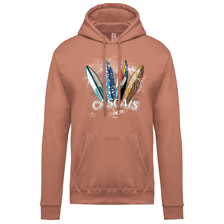 Sweatshirt Kariban com Capuz Surfboards Cascais