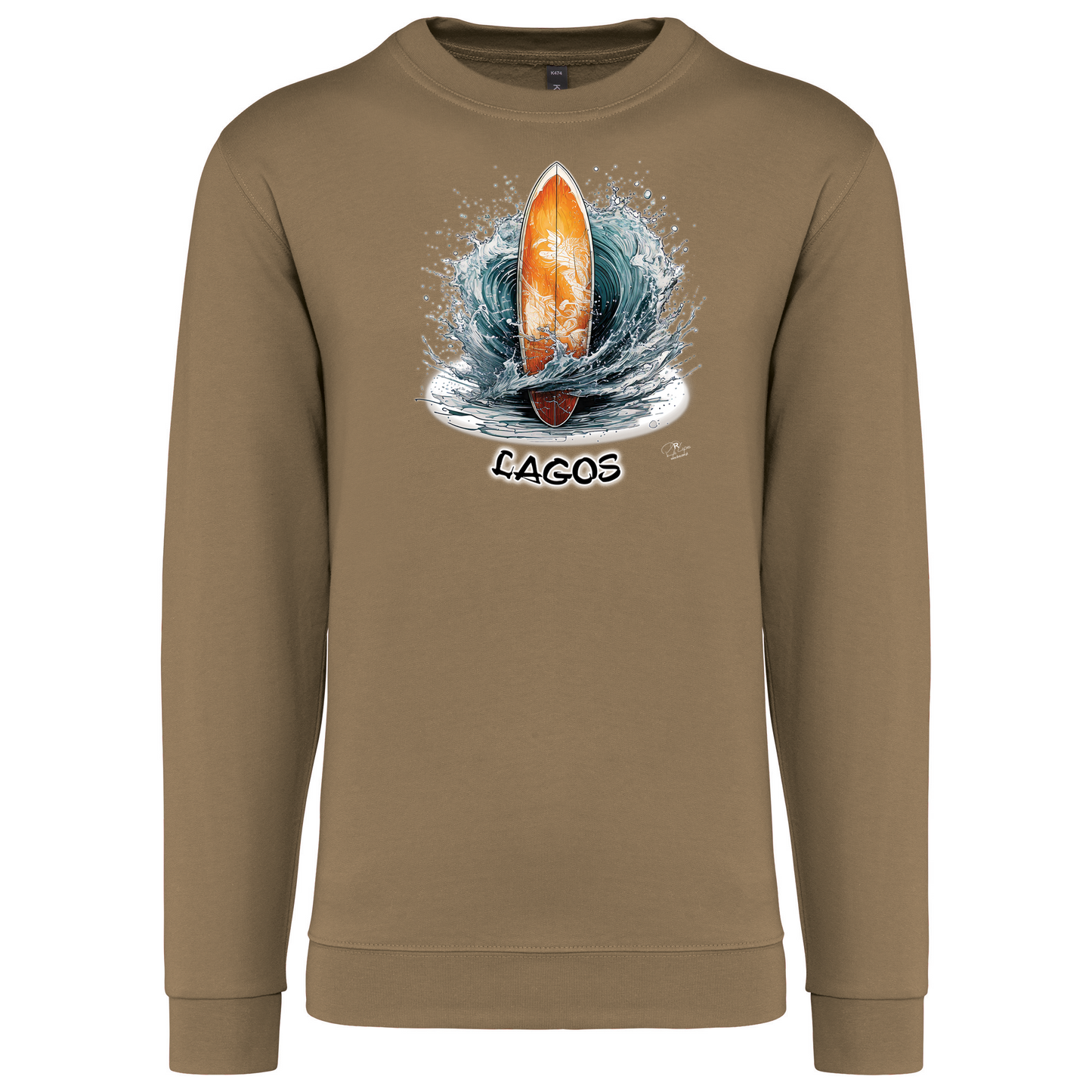 Sweatshirt Kariban sem Capuz Prancha Lagos