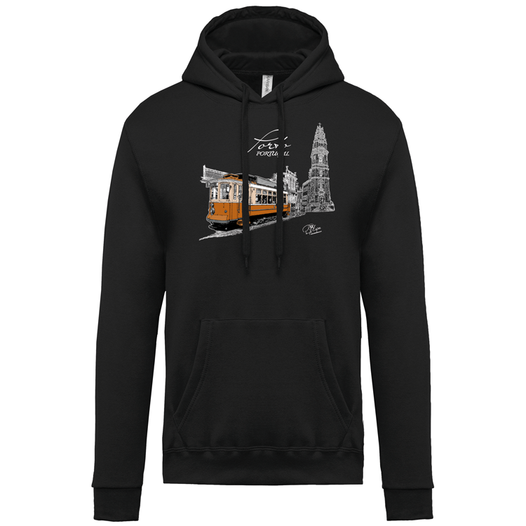 Sweatshirt Kariban com Capuz Clérigos