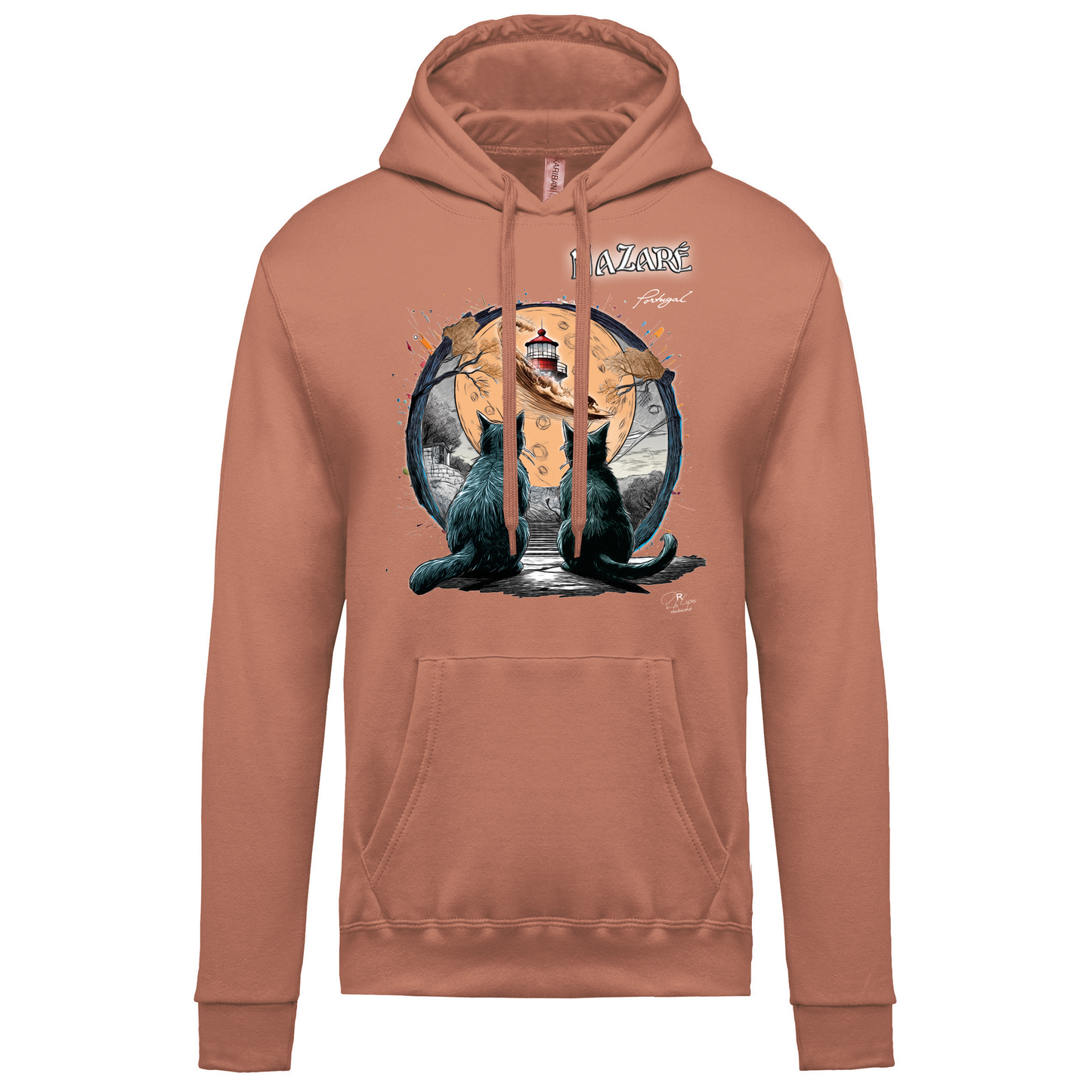 Sweatshirt Kariban com Capuz Luar Nazaré