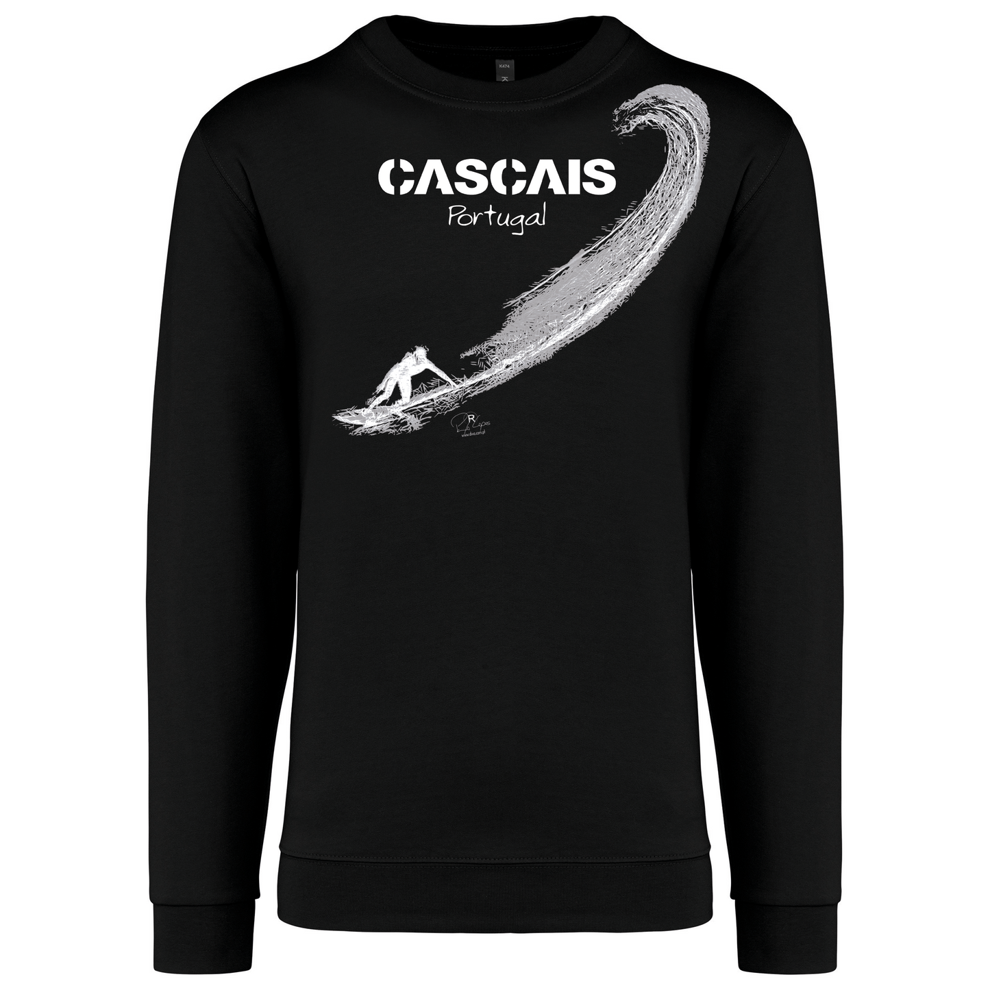 Sweatshirt Kariban sem Capuz Surf Cascais
