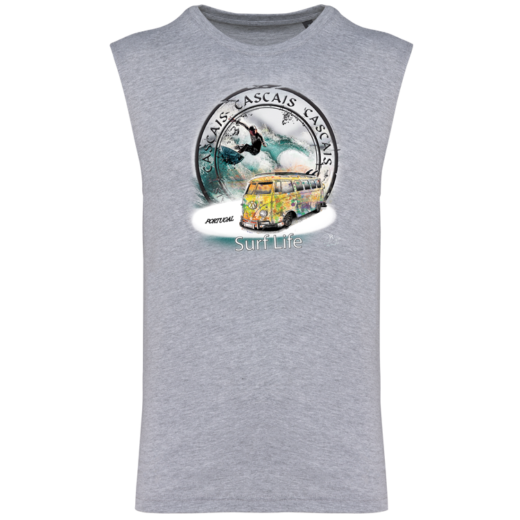 T-shirt Alças Surf Life Cascais