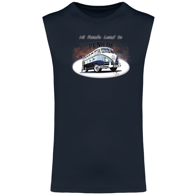 T-shirt Alças All Roads Lead to Peniche